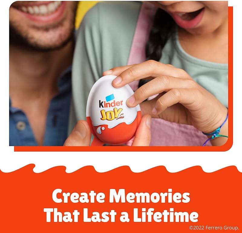 Kinder Joy Egg, Treat Plus Toy, Sweet Creams and Chocolatey Wafers, Individually Wrapped, 15-count, 10.5 oz - Image 6
