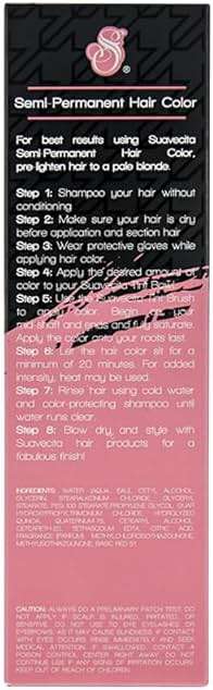 Suavecita Semi-Permanent Hair Color Muse Pink Vegan Cruelty Free - Image 2