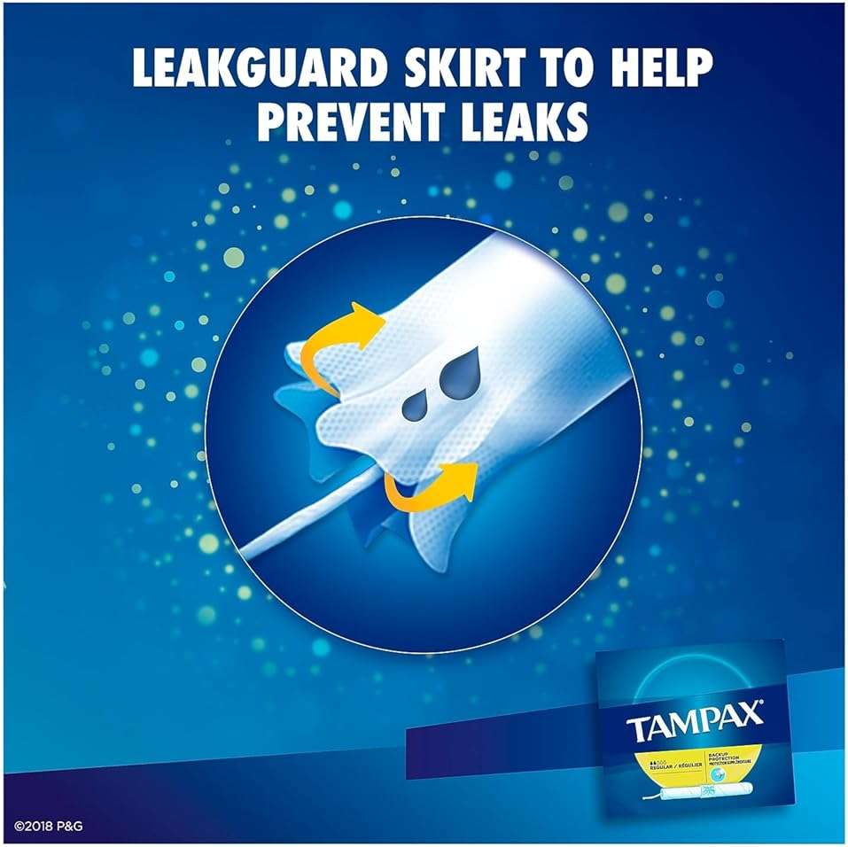 HOST500 Original Regular Tampax Tampons, Individually Wrapped - Image 2