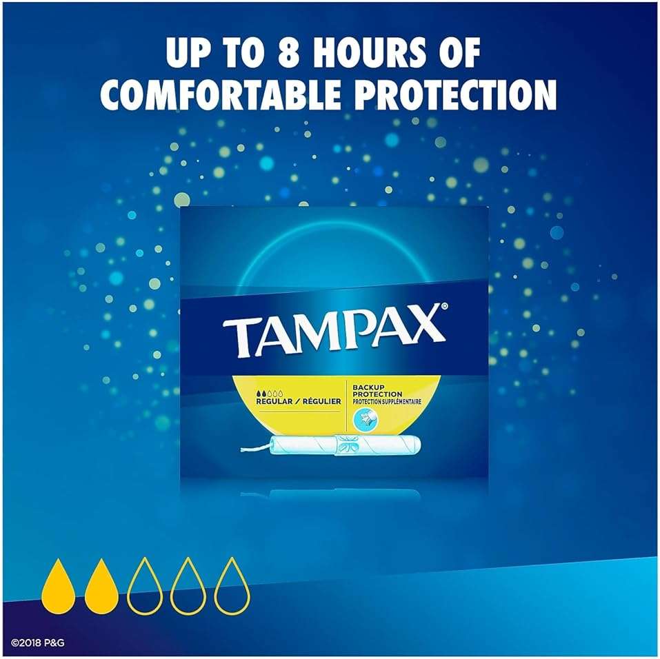 HOST500 Original Regular Tampax Tampons, Individually Wrapped - Image 3