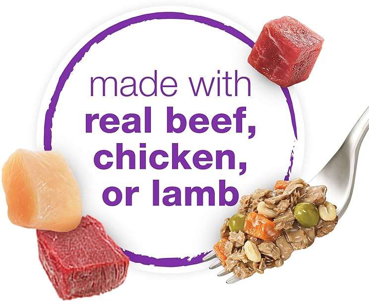 Purina Beneful Freshly Prepared Blends Wet Dog Food Variety Pack with Beef, Chicken, or Lamb Dog Food - (Pack of 12) 10 oz. Tubs - Image 4