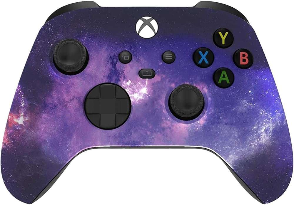 Microsoft Xbox Series X/S Wireless Bluetooth Controller Xbox Series Custom Soft Touch Galaxy Compatible with Xbox One - Image 1