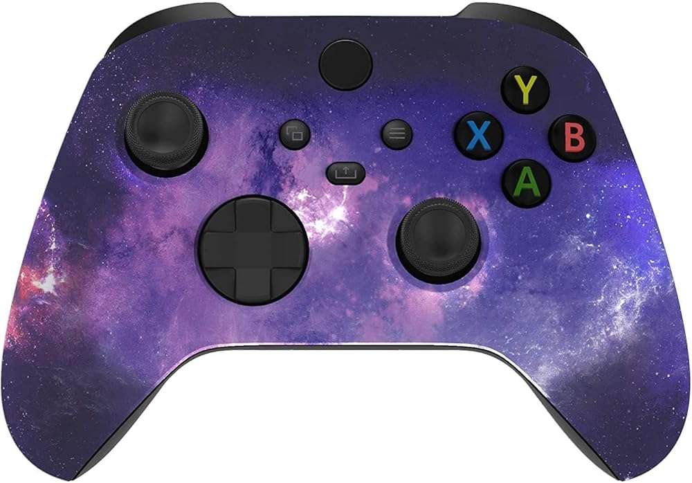 Microsoft Xbox Series X/S Wireless Bluetooth Controller Xbox Series Custom Soft Touch Galaxy Compatible with Xbox One - Image 2