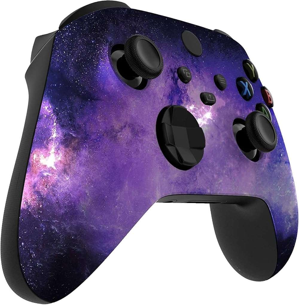 Microsoft Xbox Series X/S Wireless Bluetooth Controller Xbox Series Custom Soft Touch Galaxy Compatible with Xbox One - Image 3