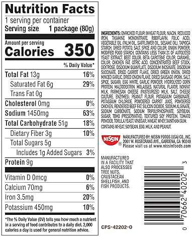 Nissin Cup Noodle Ramen Noodle Soup, Curry, 2.82 Ounce (Pack of 6) - Image 2