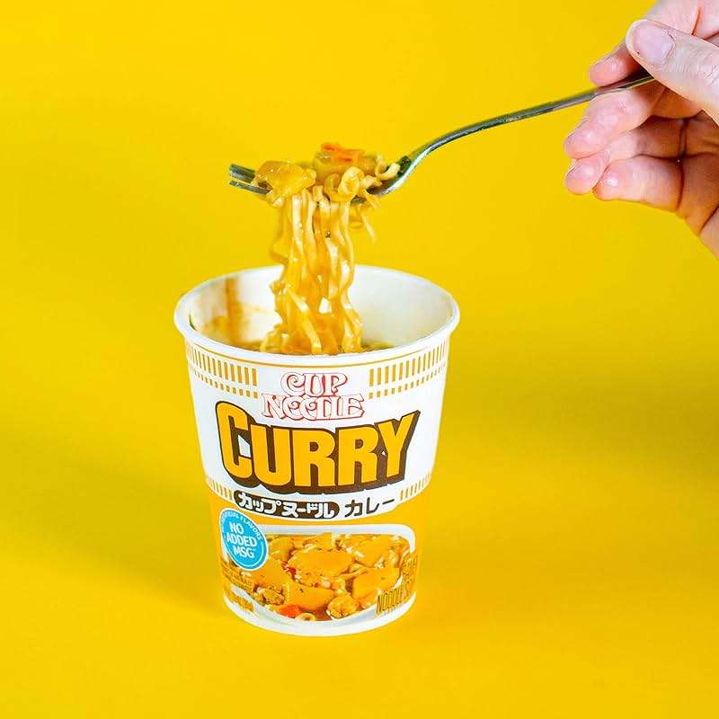 Nissin Cup Noodle Ramen Noodle Soup, Curry, 2.82 Ounce (Pack of 6) - Image 5