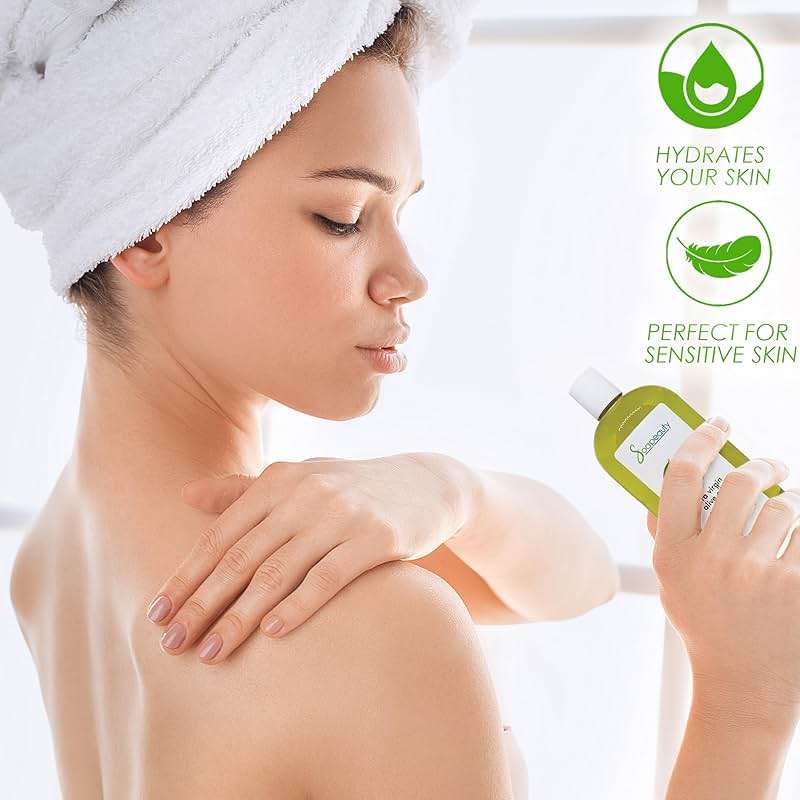 Soapeauty Extra Virgin Olive Oil | 100% Pure & Natural Unrefined Cold-Pressed Carrier Oil | Massage & Body Oil | for Skin, Face, Hair, and Soap Making | Carrier for Essential Oils - 32 Fl Oz - Image 2