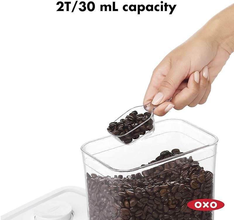 OXO Good Grips POP Container Coffee Scoop, Clear - Image 5