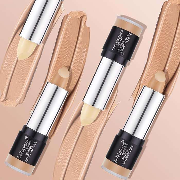 bellapierre Mineral Concealer Stick | Easy to Blend Natural Wax Matte Makeup | Hides Acne, Discoloration & Blemishes | Non-Toxic and Paraben Free | All Day Wear - (Light/Medium) - Image 3