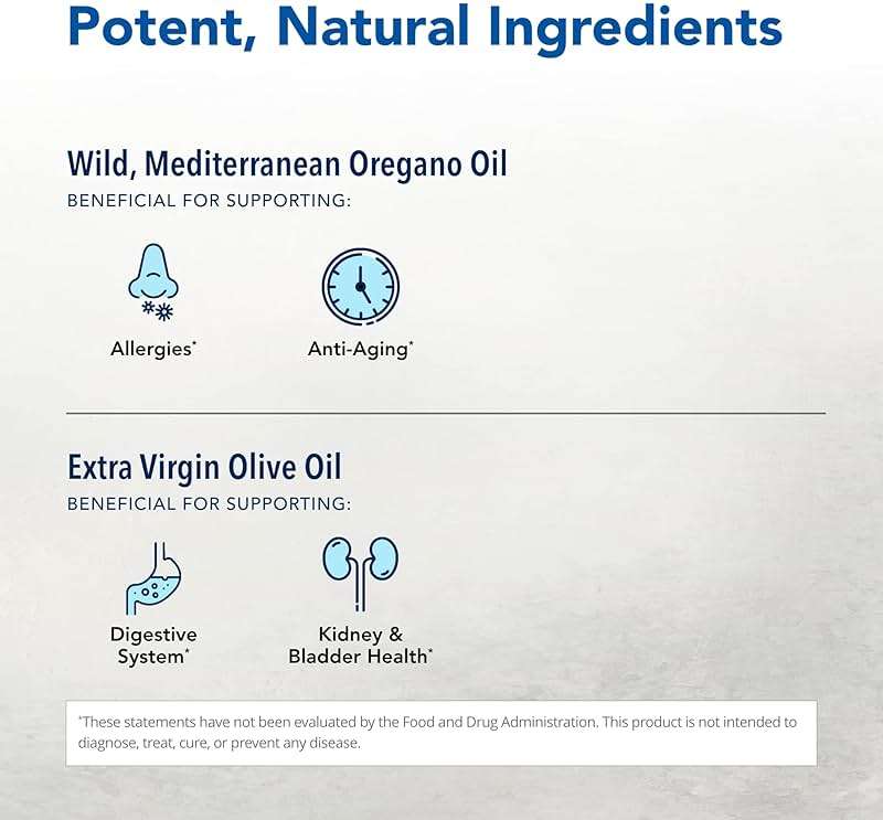NORTH AMERICAN HERB & SPICE Oreganol P73, 120 Softgels - Immune System Support - Unprocessed, Vegan Friendly Wild Oregano - Mediterranean Source - Non-GMO - 120 Servings - Image 3