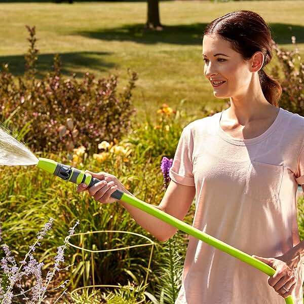 Flexzilla Garden Hose 3/4 in. x 100 ft., Lightweight All-Weather Water Hose, Durable and Flexible, Leak-Free Connections - Image 2