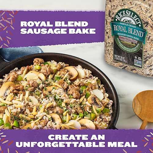 RiceSelect Texmati Brown & Wild Rice Royal Blend, 28 Ounce (Pack of 1) - Image 3