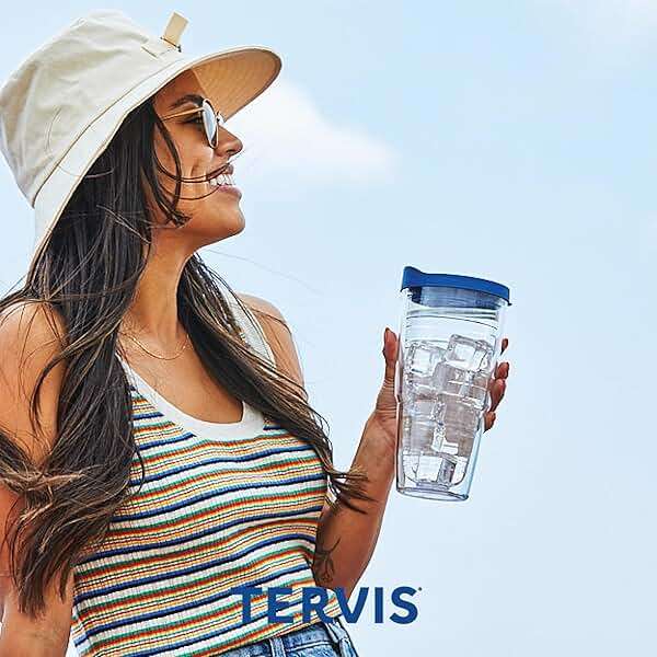Tervis Peanuts Christmas Collage Made in USA Double Walled Insulated Tumbler Travel Cup Keeps Drinks Cold & Hot, 24oz, Classic - Image 8
