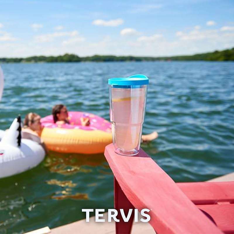 Tervis Peanuts Christmas Collage Made in USA Double Walled Insulated Tumbler Travel Cup Keeps Drinks Cold & Hot, 24oz, Classic - Image 9