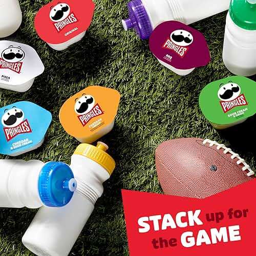 Pringles Potato Crisps Chips, Lunch Snacks, Snack Cups, Variety Pack, 19.5oz Box (27 Cups) - Image 3