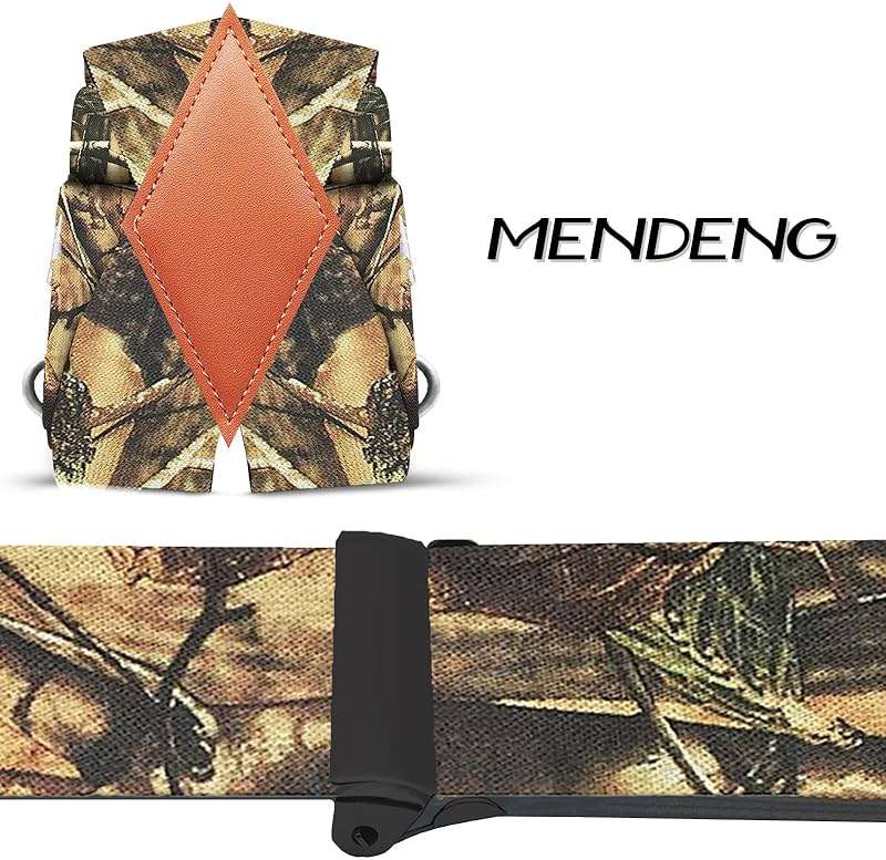 MENDENG Camo Suspenders for Men 2" Heavy Duty Clips - Adjustable X-Back Braces for Hunting and Daily Work - Image 4