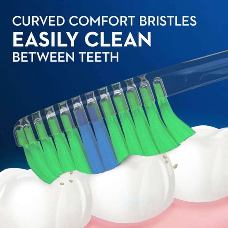 Oral-B Pro Health Fights Plaque & Tartar, 2 Count Soft Manual Toothbrush Pack, Indicator Bristles, Plaque Fighter, Gentle on Teeth - Image 2