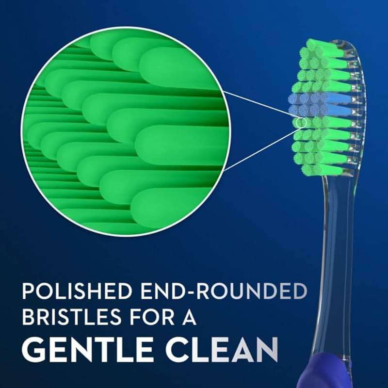 Oral-B Pro Health Fights Plaque & Tartar, 2 Count Soft Manual Toothbrush Pack, Indicator Bristles, Plaque Fighter, Gentle on Teeth - Image 4