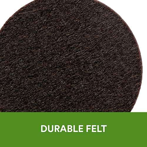 Scotch Felt Pads 162 PCS Brown, Felt Furniture Pads for Protecting Hardwood Floors, Round, Assorted Sizes Value Pack, Self-Stick design, Protecting from nicks, dents and scratches (SP847-NA) - Image 5