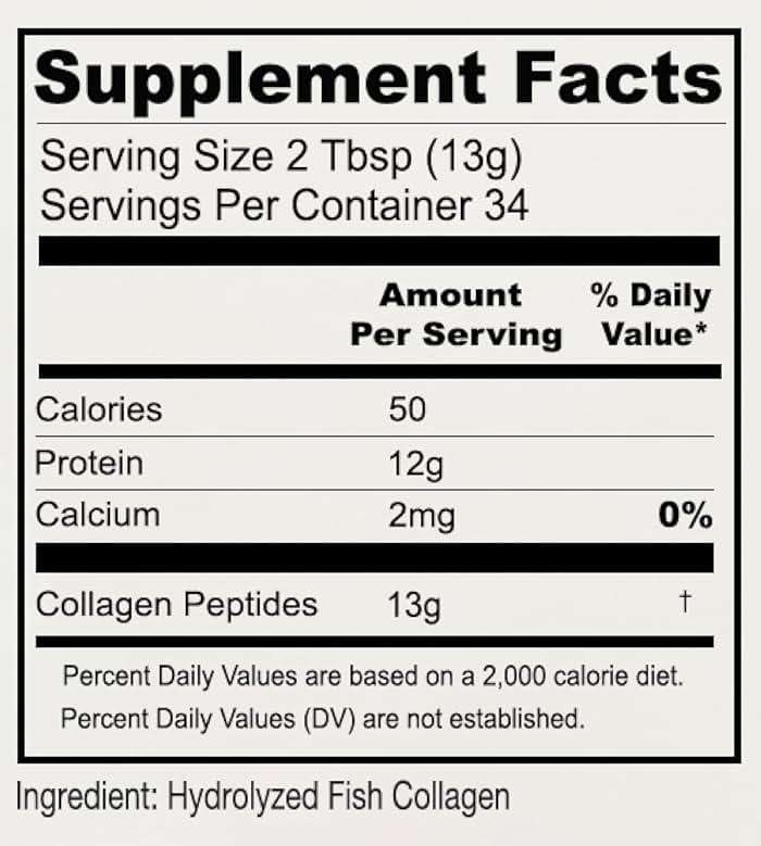 Anthony's Hydrolyzed Marine Collagen Peptides, 1 lb, Gluten-Free, Paleo and Keto Friendly, Unflavored - Image 3