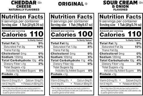 Pringles Potato Crisps Chips, Lunch Snacks, Snack Cups, Variety Pack, 19.3oz Box (27 Cups) - Image 9