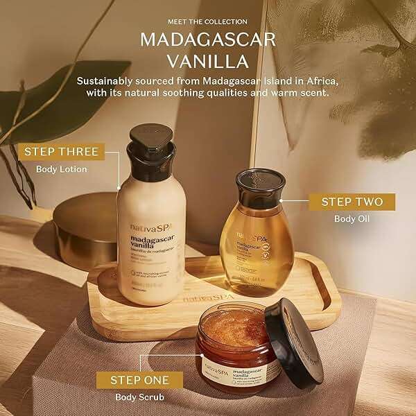 Nativa SPA O Boticário, Madagascar Vanilla Firming Body Lotion - 13.5 oz | 96% Natural Ingredient Moisturizer for Dry Skin with 10x Pure Quinoa Oil | Warm Gourmand Scent with Fragrance Microcapsules - Image 6