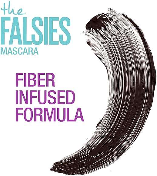 Maybelline Volum' Express Falsies Volumizing, Washable Mascara, Blackest Black, 2 Count - Image 7