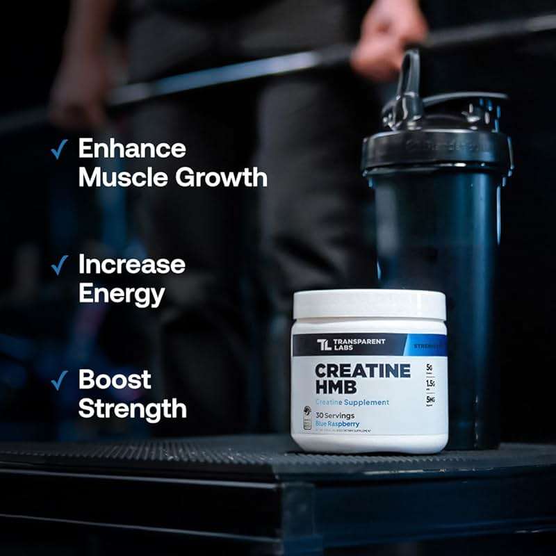 Transparent Labs Creatine HMB - Creatine Monohydrate Powder with HMB for Muscle Growth, Increased Strength, Enhanced Energy Output, and Improved Athletic Performance - 30 Servings, Unflavored - Image 6