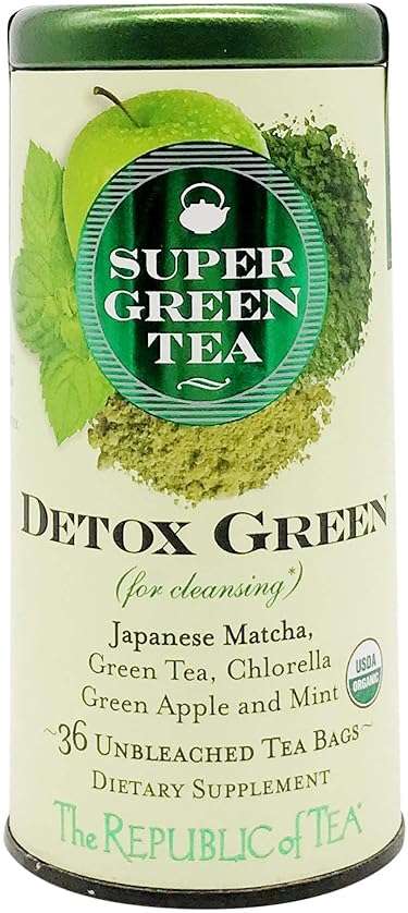 The Republic of Tea – Organic SuperGreen Detox Green Tea, 36 Tea Bags, Gluten Free - Image 5