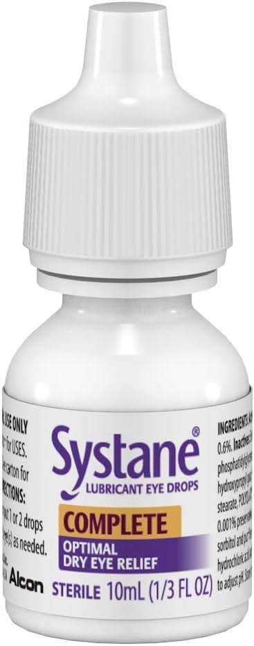 Systane Complete Lubricant Eye Drops, 0.34 Fl Oz, Twin Pack (Pack of 2) - Image 2
