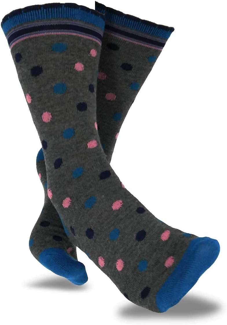 Cute Fun Novelty Dress Casual Argyle Stripe Floral Scallop Hearts Socks for Women Size 9-11 6pair 12pair School Socks - Image 7