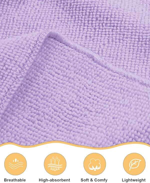 goodmansam Women's Shower Wrap Robes Spa Body Wrap Bathrobe Ultra Absorbent Cover up Towels - Image 5