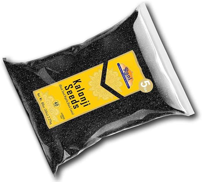 Rani Kalonji (Black Seed, Nigella Sativa, Black Cumin) Seeds 80oz (5lbs) 2.27kg Bulk ~ All Natural | Gluten Friendly | NON-GMO | Kosher | Vegan | Indian Origin - Image 10