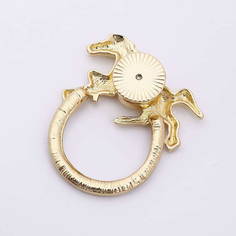 SenFai Horse Lucky Horseshoe Magnetic Brooch Eyeglass Holder 3 Tone - Image 3