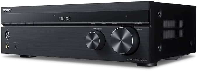 Sony STRDH190 2-ch Home Stereo Receiver with Phono Inputs & Bluetooth Black - Image 3