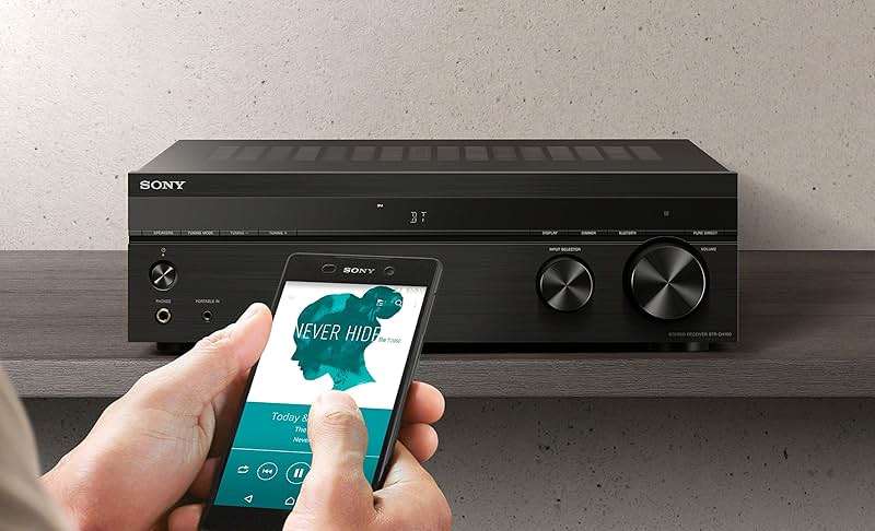 Sony STRDH190 2-ch Home Stereo Receiver with Phono Inputs & Bluetooth Black - Image 5