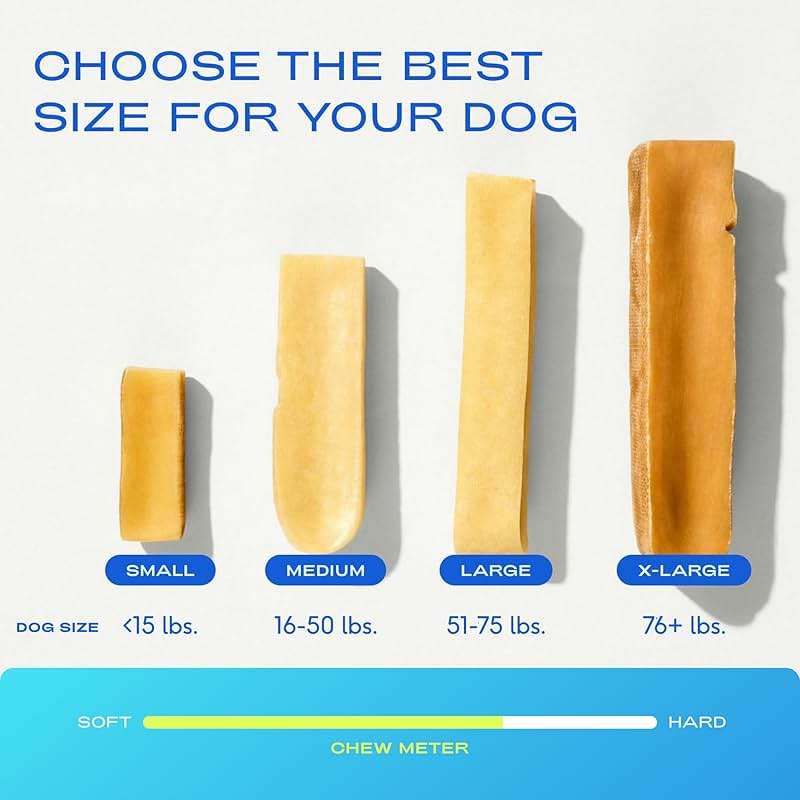 Native Pet Yak Cheese Himalayan Dog Chews - Long Lasting Dental Sticks for Medium Breeds – 100% All Natural Himalayan Yak Chews for Medium Dogs – Cheese Bone for Aggressive Chewers - 10 Per Pack - Image 5