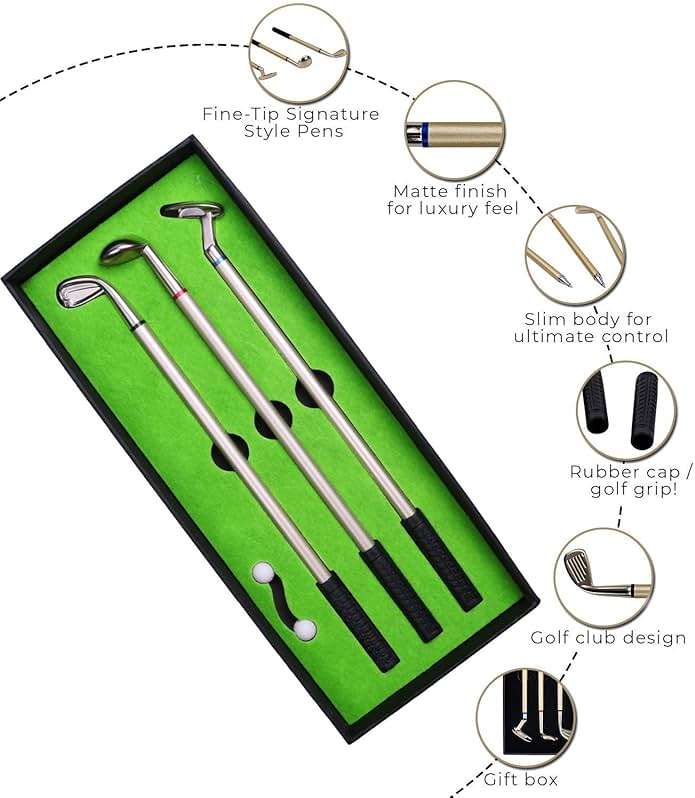 Golf Pen Desktop Games - Funny Gifts for Golfers, Coworkers, Boss - Stocking Stuffers - Image 3