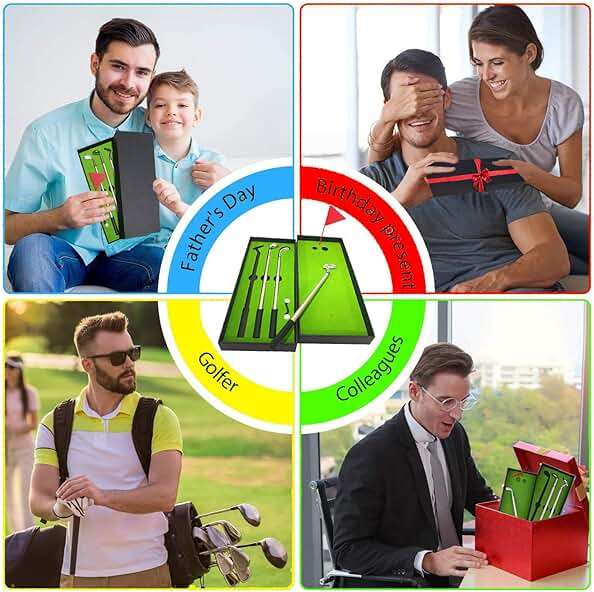 Golf Pen Desktop Games - Funny Gifts for Golfers, Coworkers, Boss - Stocking Stuffers - Image 6