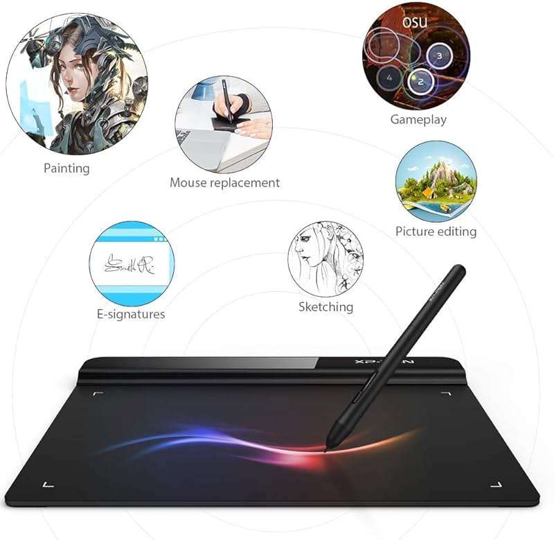 Drawing Tablet XPPen StarG640 Digital Graphic Tablet 6x4 Inch Art Tablet with Battery-Free Stylus Pen Tablet for Mac, Windows and Chromebook (Drawing/E-Learning/Remote-Working) - Image 5