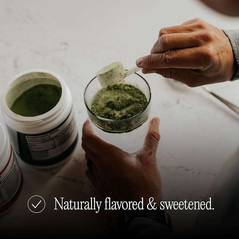 BARE PERFORMANCE NUTRITION, BPN Strong Greens Superfood Powder, Lemon, 30 Servings - Image 5