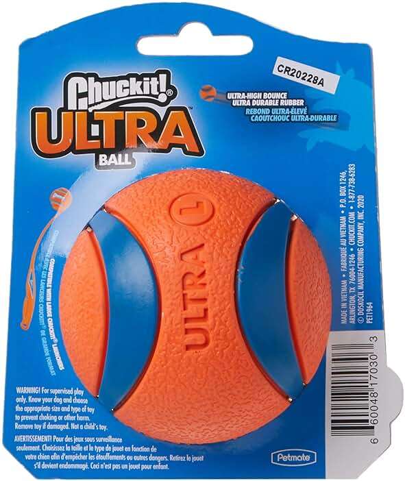 Chuckit 3 Pack of Ultra Balls, Large - Image 3
