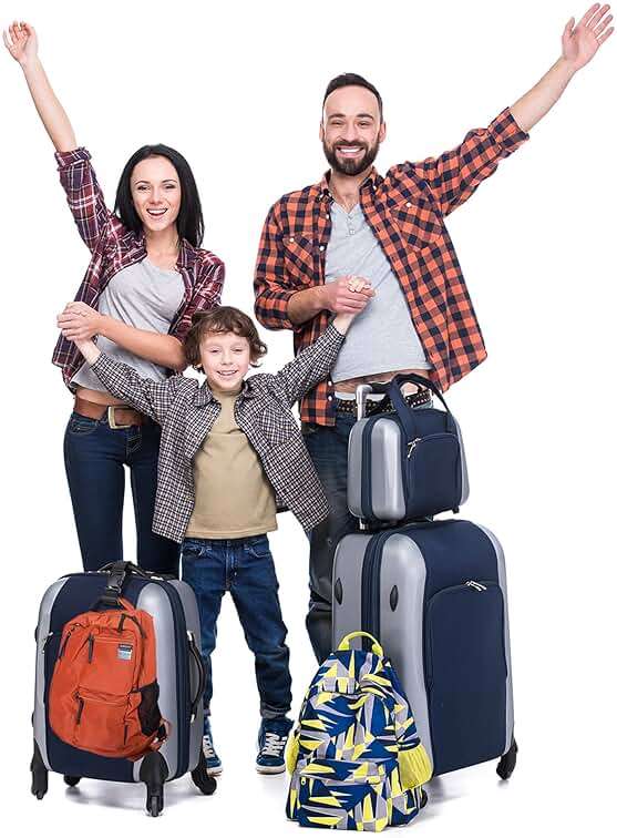 Frienda 4 Pcs Luggage Straps Add a Bag Luggage Connector Straps for Suitcase Travel Accessories Essentials to Connect Two Suitcase Adjustable Belt - Image 6