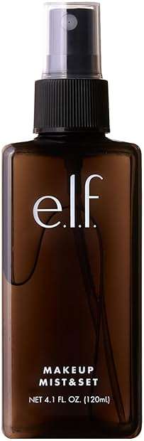e.l.f. Makeup Mist & Set - Large Lightweight, Long Lasting, All-Day Wear Revitalizes, Refreshes, Hydrates, Soothes Infused with Aloe, Green Tea and Cucumber 4 Fl Oz - Image 1