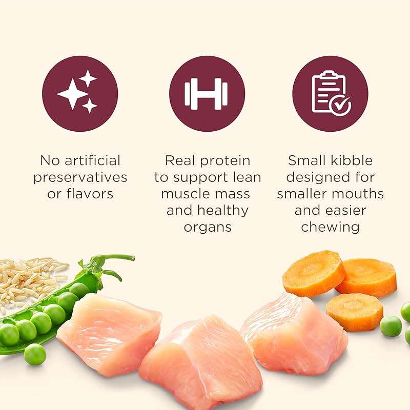 Nutrish Small Breed Real Chicken & Veggies Recipe Whole Health Blend Dry Dog Food, 6 lb. Bag, Packaging May Vary (Rachael Ray) - Image 5