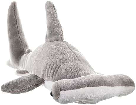Wild Republic Hammerhead Shark Plush, Stuffed Animal, Plush Toy, Gifts for Kids, Cuddlekins 20", Multi - Image 1