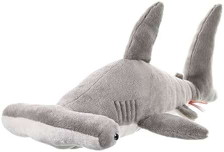 Wild Republic Hammerhead Shark Plush, Stuffed Animal, Plush Toy, Gifts for Kids, Cuddlekins 20", Multi - Image 3