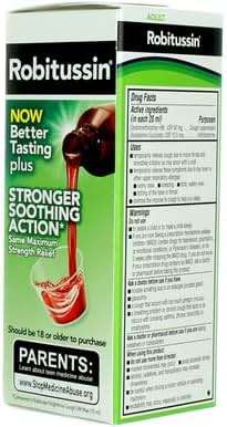 Robitussin Adult Nighttime Cough DM Liquid Maximum Strength - 4 oz, Pack of 6 - Image 6