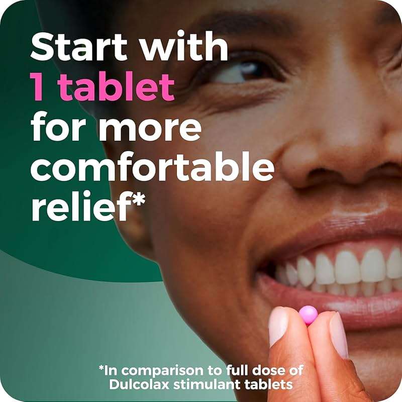 Dulcolax Pink Laxative Comfort Coated Tablets - 25 ct, Pack of 6 - Image 6