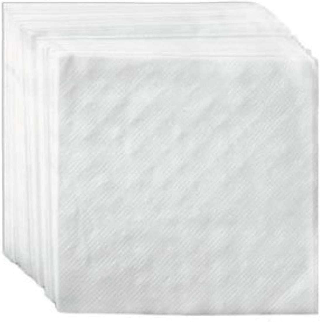 AmerCareRoyal 1-Ply Beverage Napkins - 4.5" x 4.5" - For Restaurants, Bars, and Catering, Bulk Disposable Cocktail Napkins, White, Pack of 4000 - Image 1